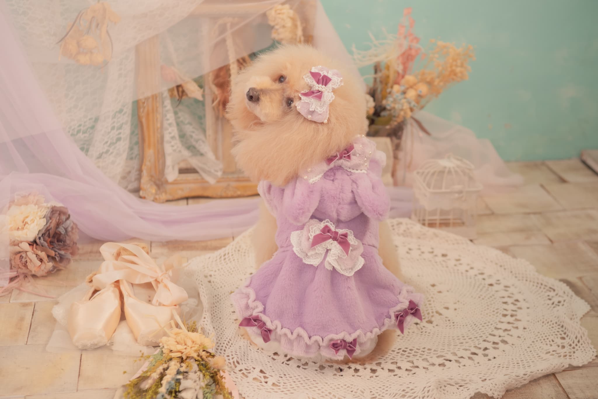 1173冬うさぎファーワンピース – 【公式】CanNana（きゃんナナ