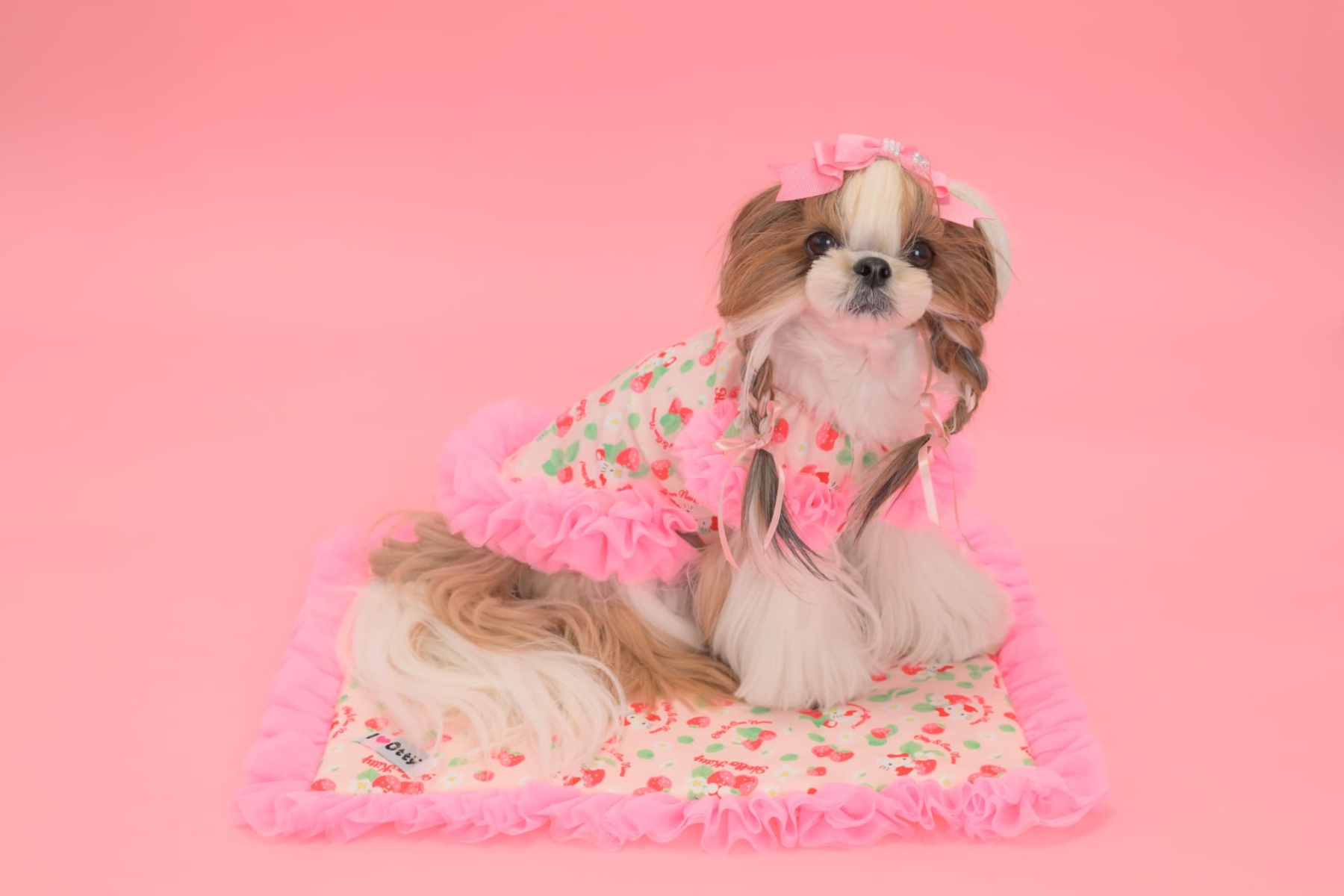 K-001 【Otty×CanNanaコラボ】HELLO KITTY・いちご柄ワンピース