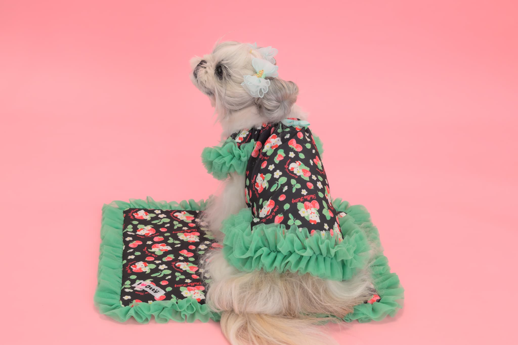 K-001 【Otty×CanNanaコラボ】HELLO KITTY・いちご柄ワンピース