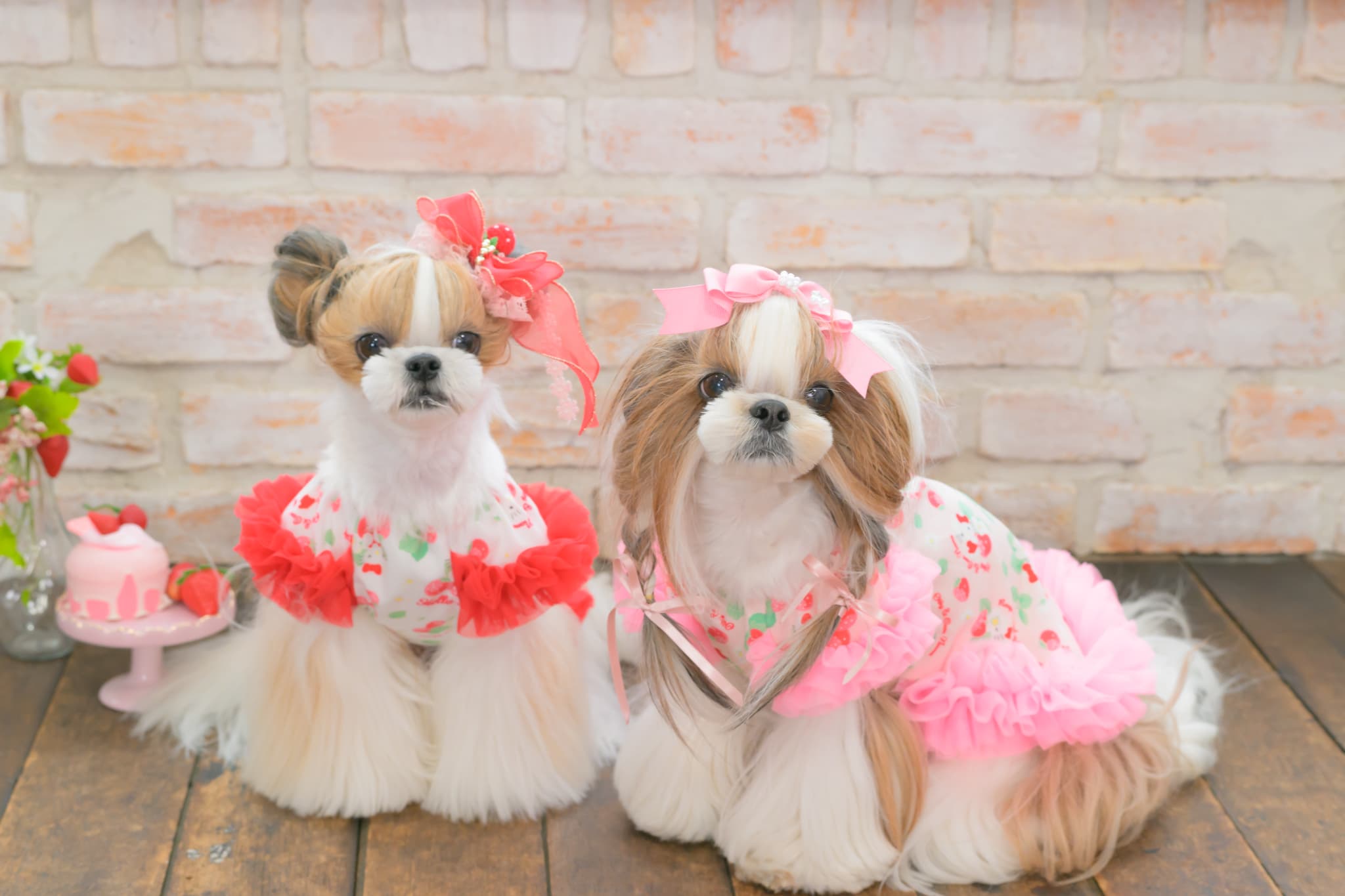 K-001 【Otty×CanNanaコラボ】HELLO KITTY・いちご柄ワンピース