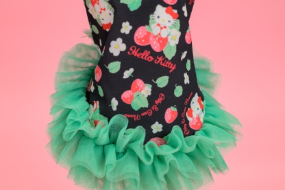 K-001 【Otty×CanNanaコラボ】HELLO KITTY・いちご柄ワンピース