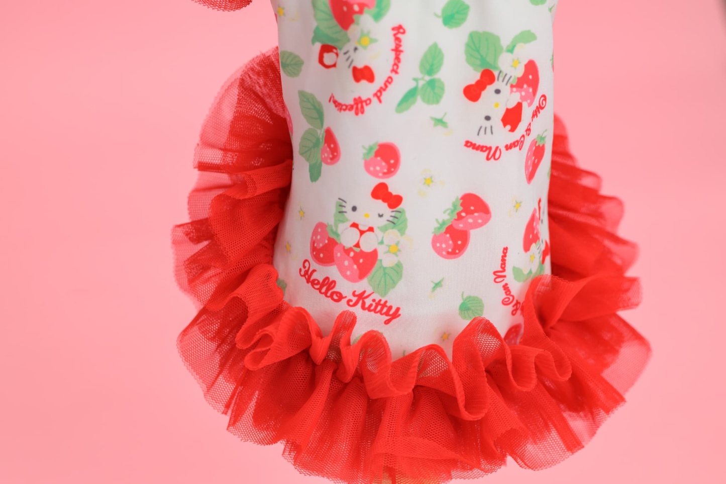 K-001 【Otty×CanNanaコラボ】HELLO KITTY・いちご柄ワンピース