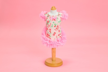 K-001 【Otty×CanNanaコラボ】HELLO KITTY・いちご柄ワンピース