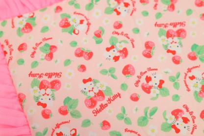K-002 【Otty×CanNanaコラボ】HELLO KITTY・いちご柄カフェマット
