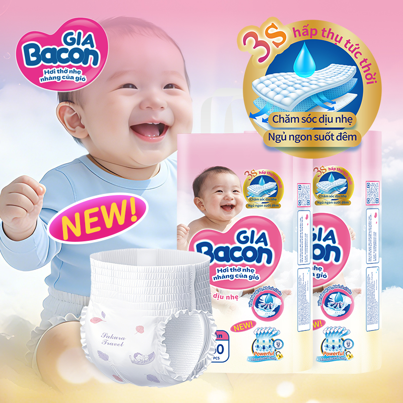 Tã Quần Full Size M-4XL GIABCAON｜Hàng mới hot, chất lượng cao giá cực hợp lý