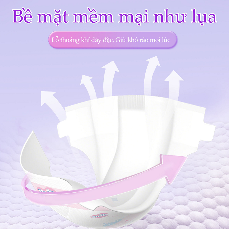 Tã Dán GiaBacon S/M/L - 50 Miếng