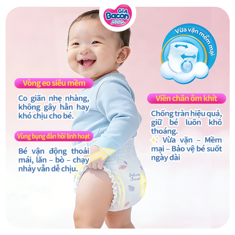 Tã Quần Full Size M-4XL GIABCAON｜Hàng mới hot, chất lượng cao giá cực hợp lý