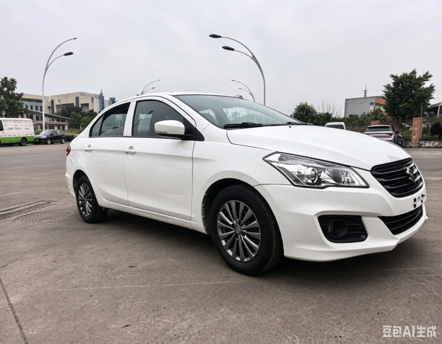 （used car）Suzuki Alivio CNG Dual-Fuel Taxi – Fuel-Efficient and Durable