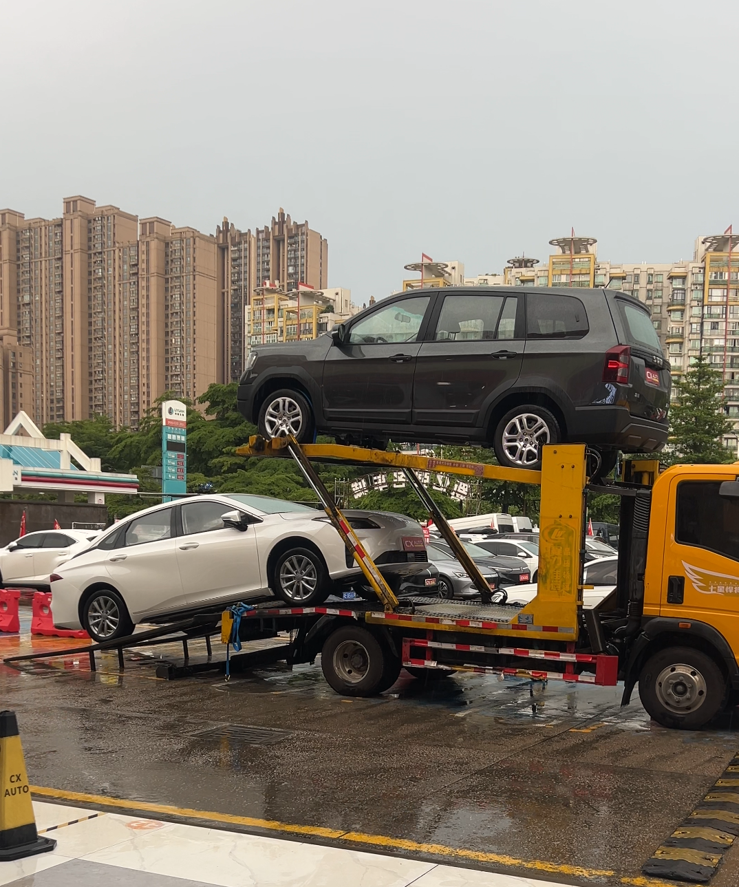 CxAuto vehicle loading and export delivery