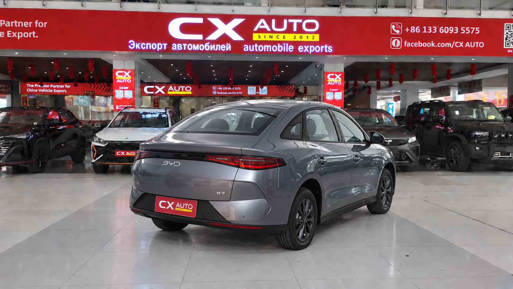 BYD e7 Electric Sedan | Price, Specs & Export Inquiry