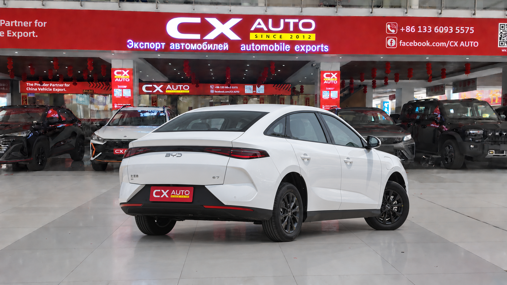 BYD e7 Electric Sedan | Price, Specs & Export Inquiry