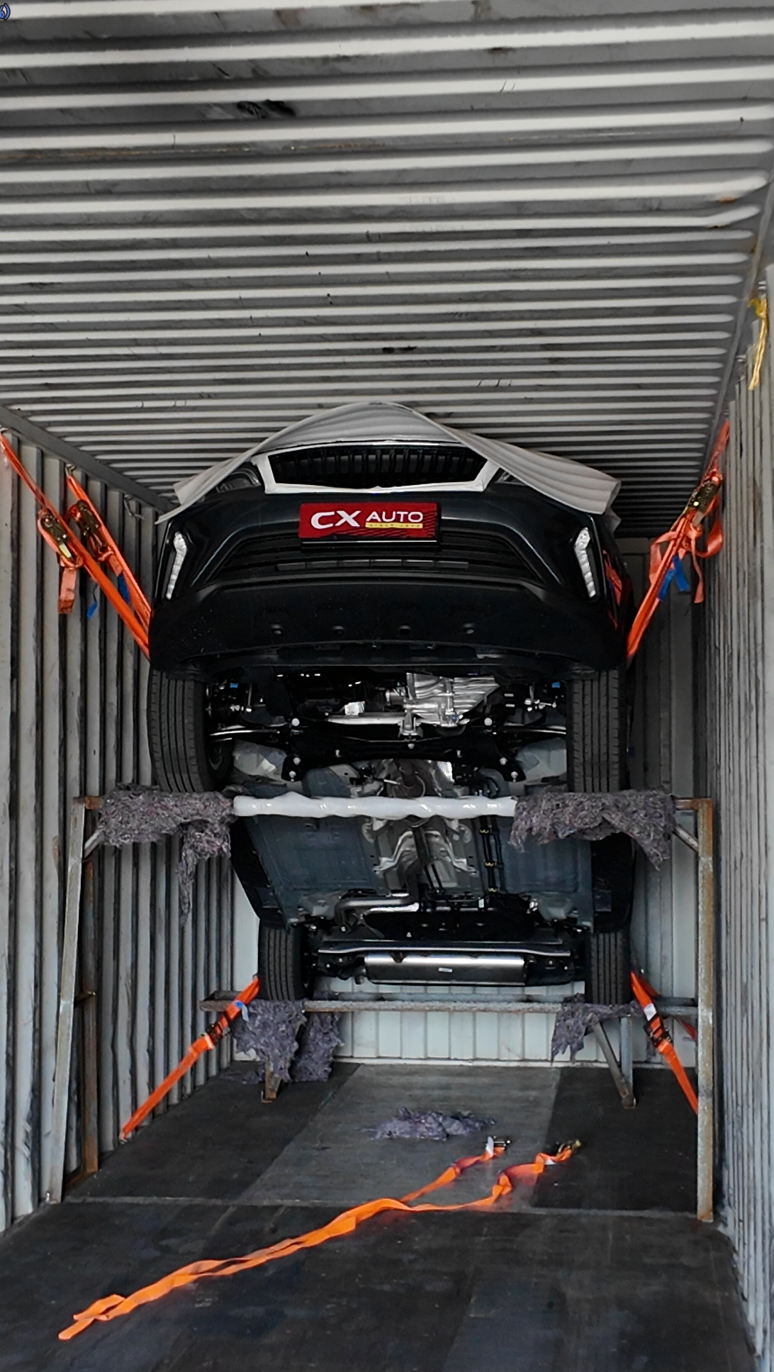 CxAuto vehicle loading and export delivery