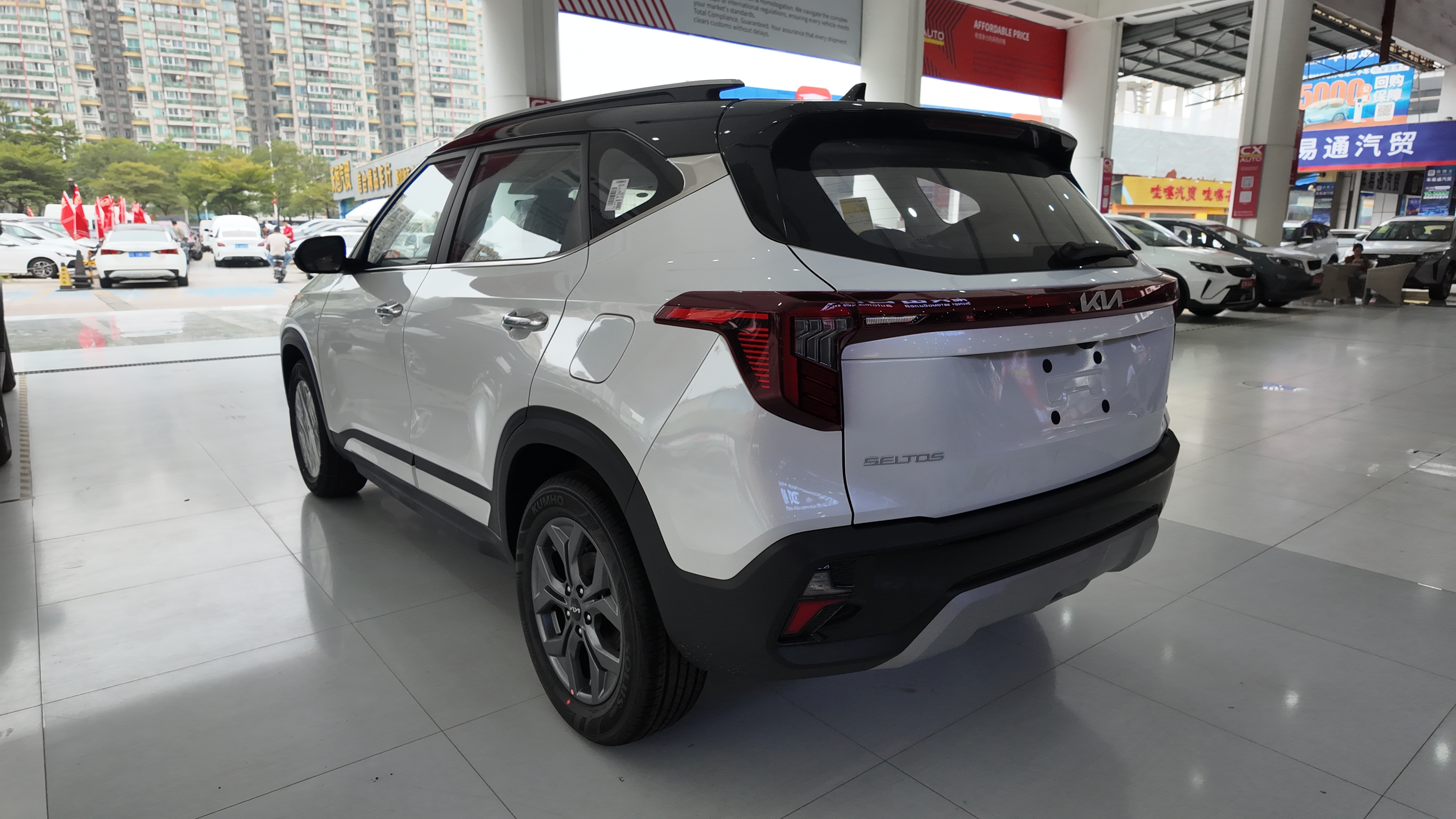 赛图斯 白色黑顶