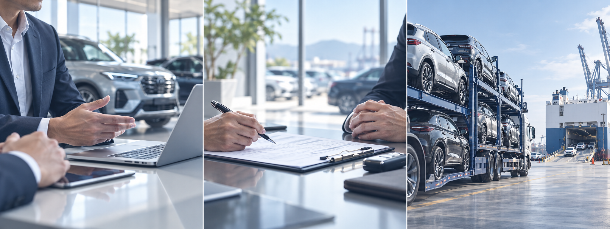 CxAuto vehicle export service background