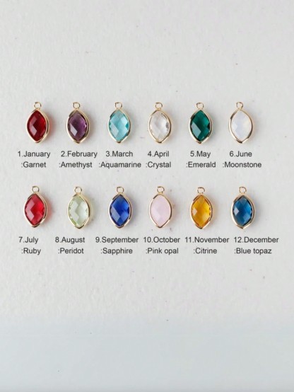  1 pc/set Personalized Birthstone Keychain with Engraved Name, Metal Keychain for Mama, Leaf Initial Design, Heart-Shaped Pendant, Customizable Mothers Day Gift, Perfect for Birthdays, Anniversaries, and Celebrations