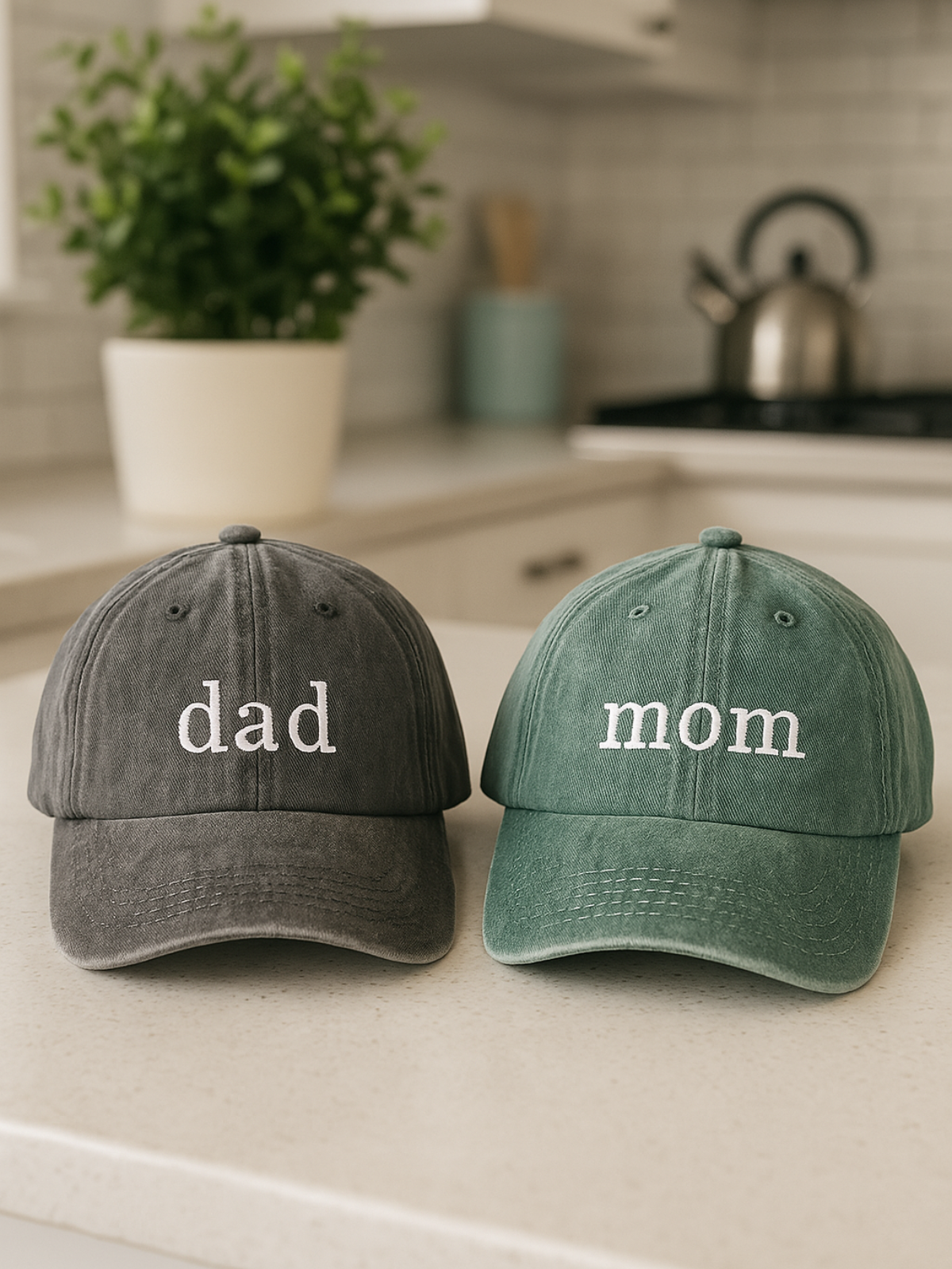 1 Piece Custom Embroidered Hat, Grandpa Cap With Date, Dad Hat, Vintage Baseball Hat, Daddy Est Year Shirt, Gift For New Dad, Christmas Gift