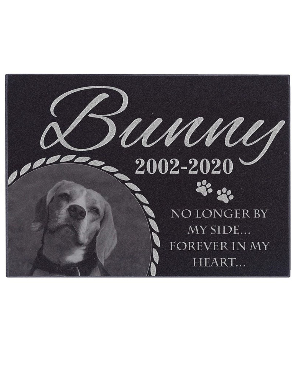 1 pcs Pet Memorial Stone, Dog Memorial Stone, Personalized Pet Memorial Gift, Dog Memorial Gift, Pet Headstone, Pet Grave Stone, Pet Grave Marker