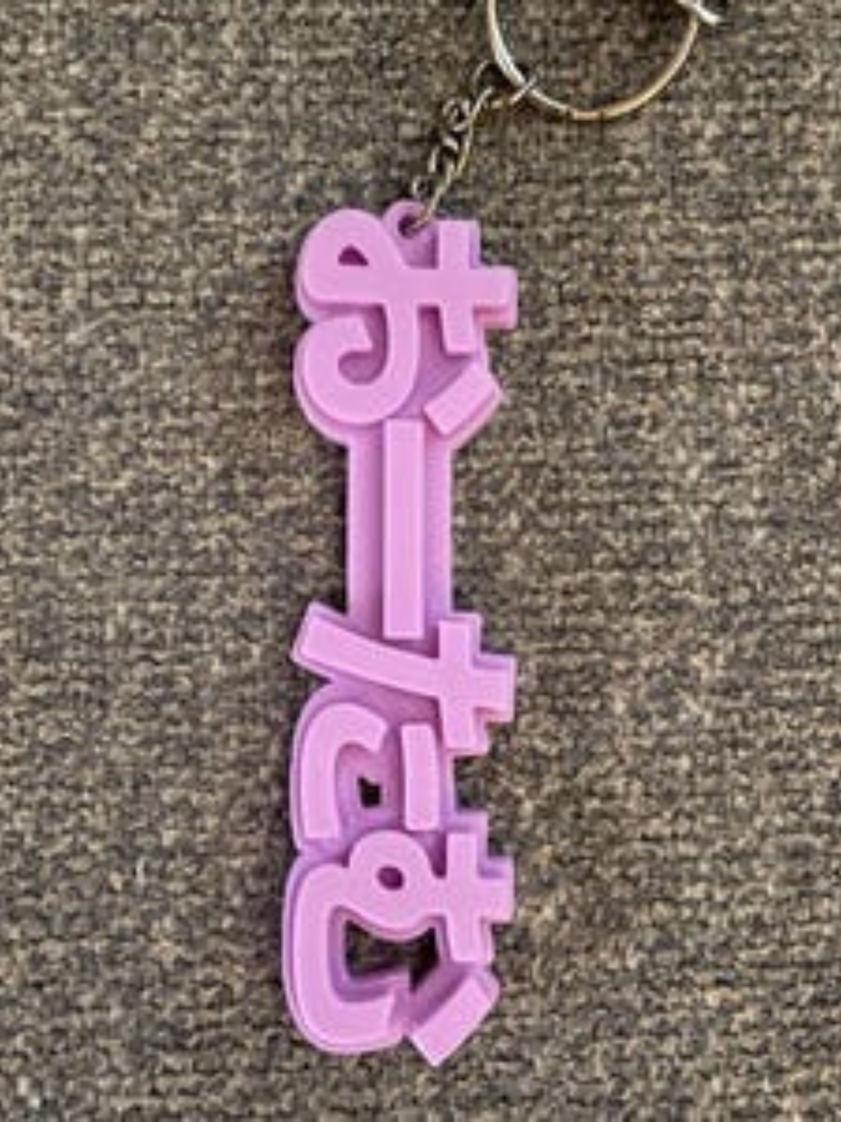 1 pcs YOUR NAME in JAPANESE 3D Keychain (1-color): Custom Anime Gift Personalized Japan Keychain Anime Lover Birthday Present Kawaii Gift Cute