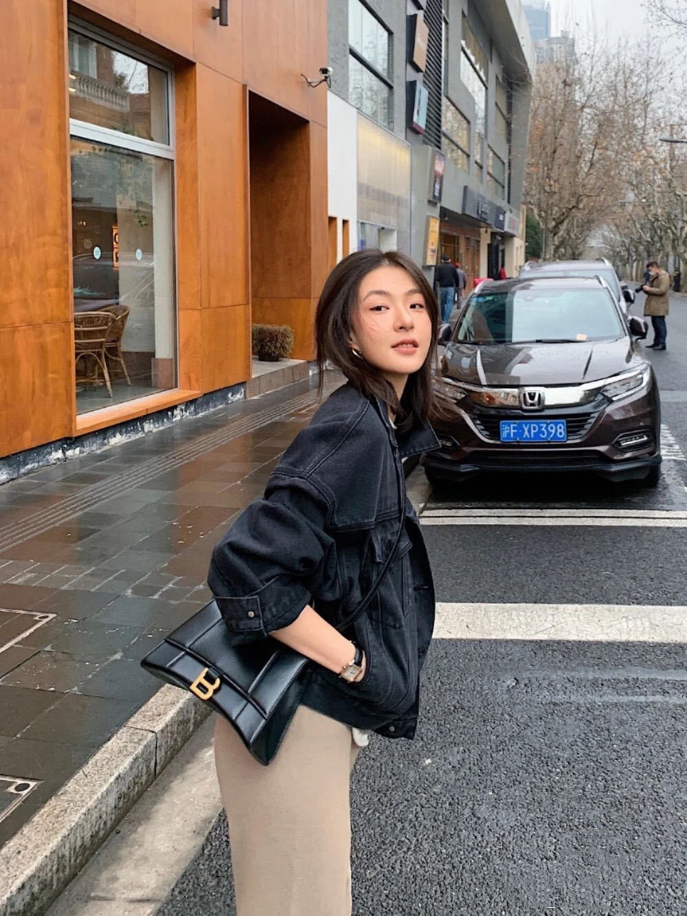 ☆BALENCIAGA☆アワーグラスシェイプ S Bag