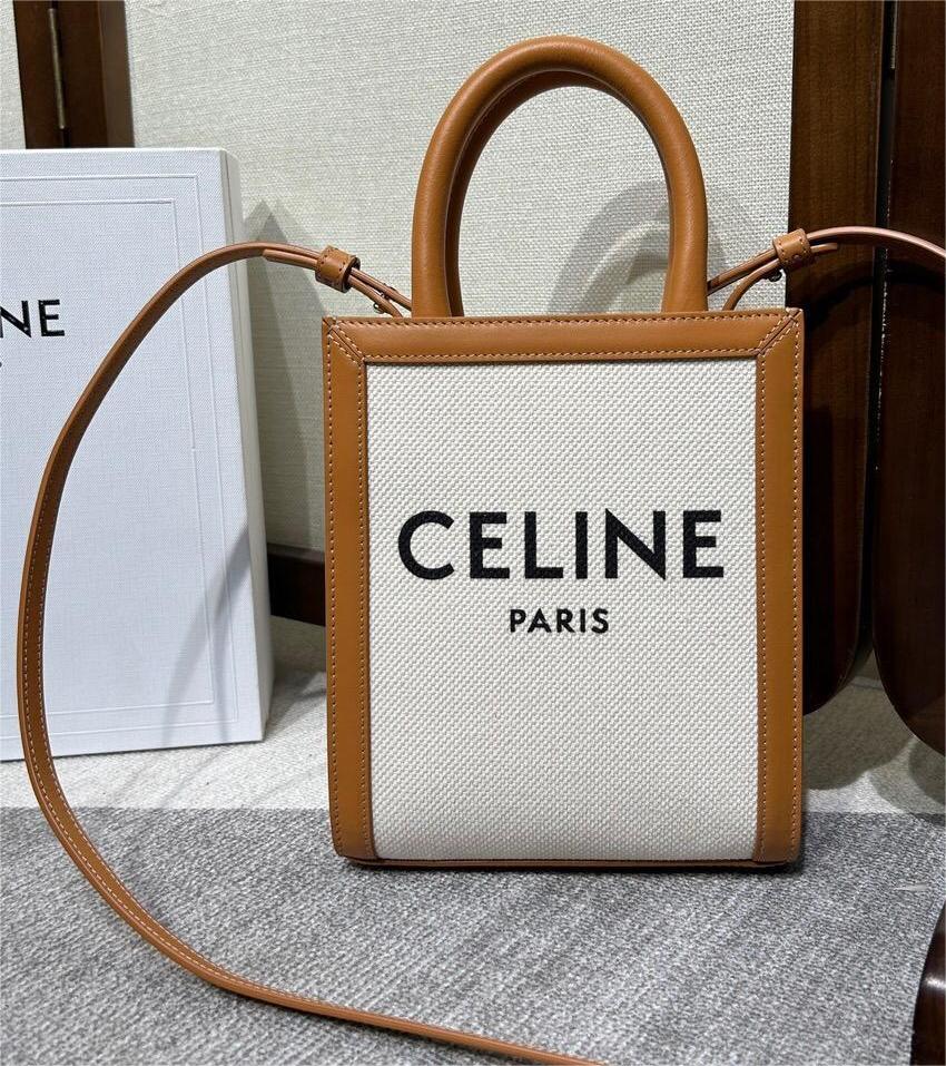 【CELINE】セリーヌ バーティカル キャンバスミニトート