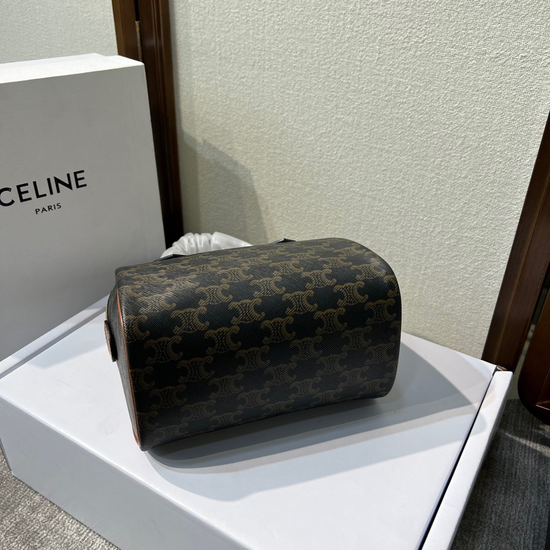 【CELINE】トリオンフキャンバス スモールボストン