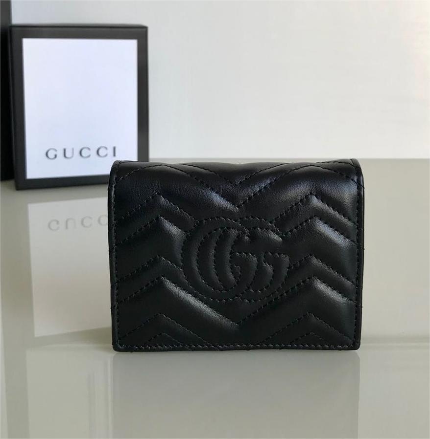 Gucci グッチ/ GGマーモントキルテイング ミニ財布/ 二つ折り