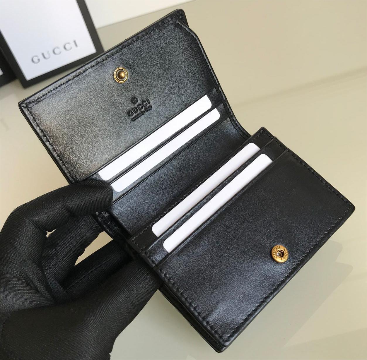 Gucci グッチ/ GGマーモントキルテイング ミニ財布/ 二つ折り