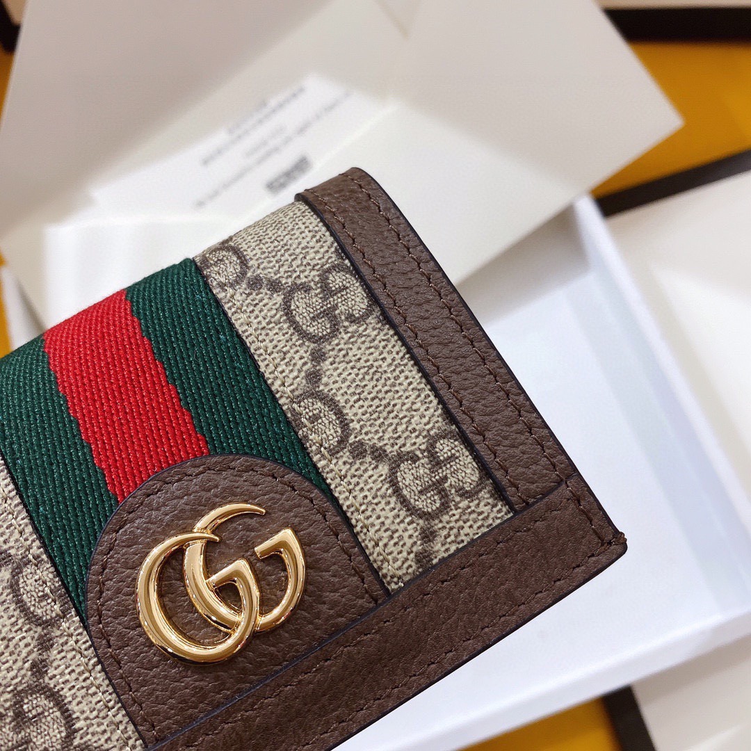 大人気GUCCI〔オフィディア〕二つ折り ウォレット