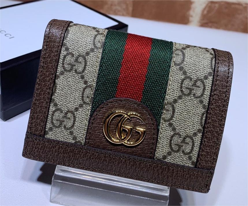 大人気GUCCI〔オフィディア〕二つ折り ウォレット