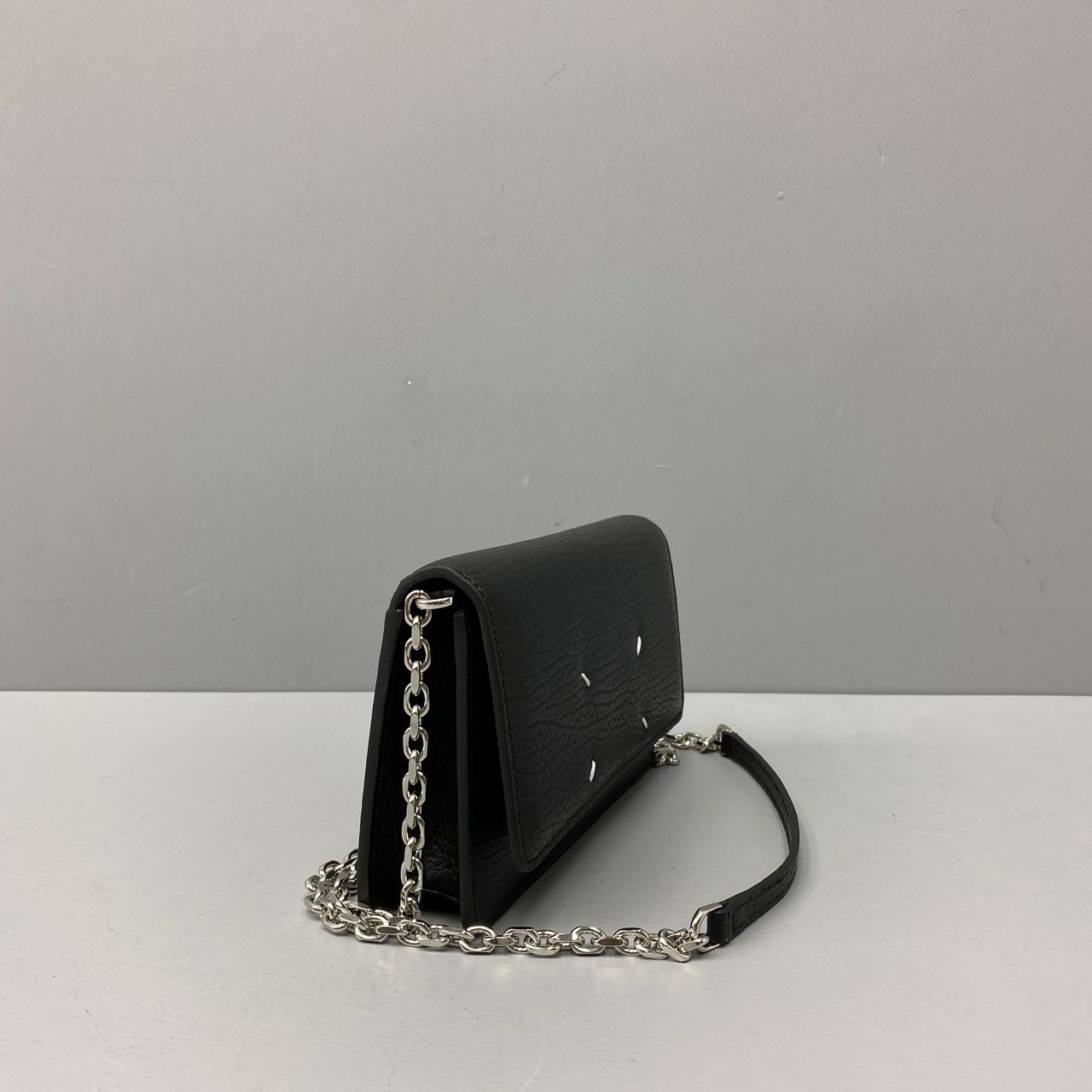 Maison Margiela◆ショルダーウォレット◆レザー メタルチェーン