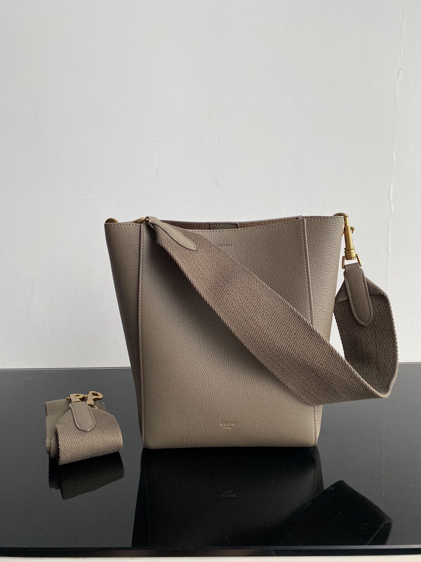CELINE サングル バケット スモール TAUPE