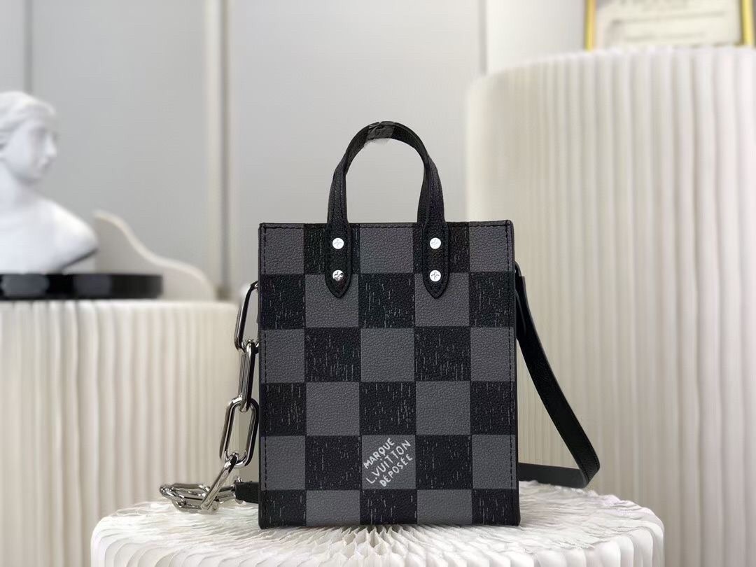 ルイヴィトン N60479 サック・プラ XS ノワール