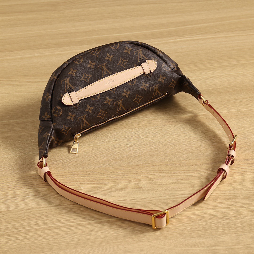 メンズ Louis Vuitton 希少ボディバッグ バムバッグ モノグラム