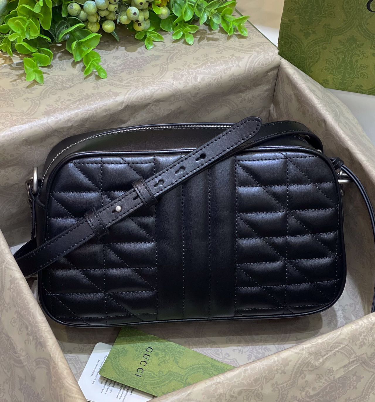 【Gucci】〔GGマーモント〕スモール ショルダーバッグ