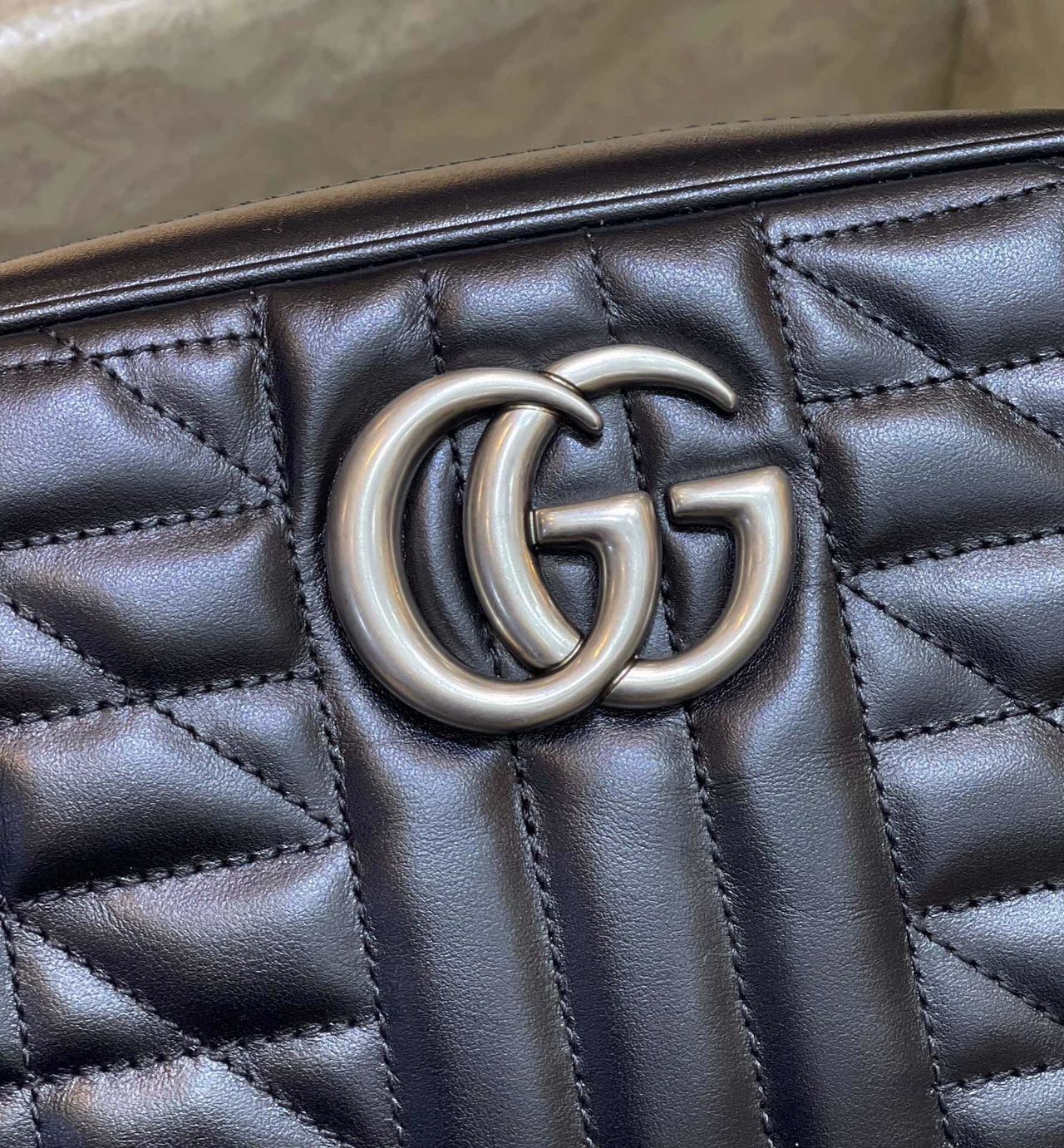 【Gucci】〔GGマーモント〕スモール ショルダーバッグ