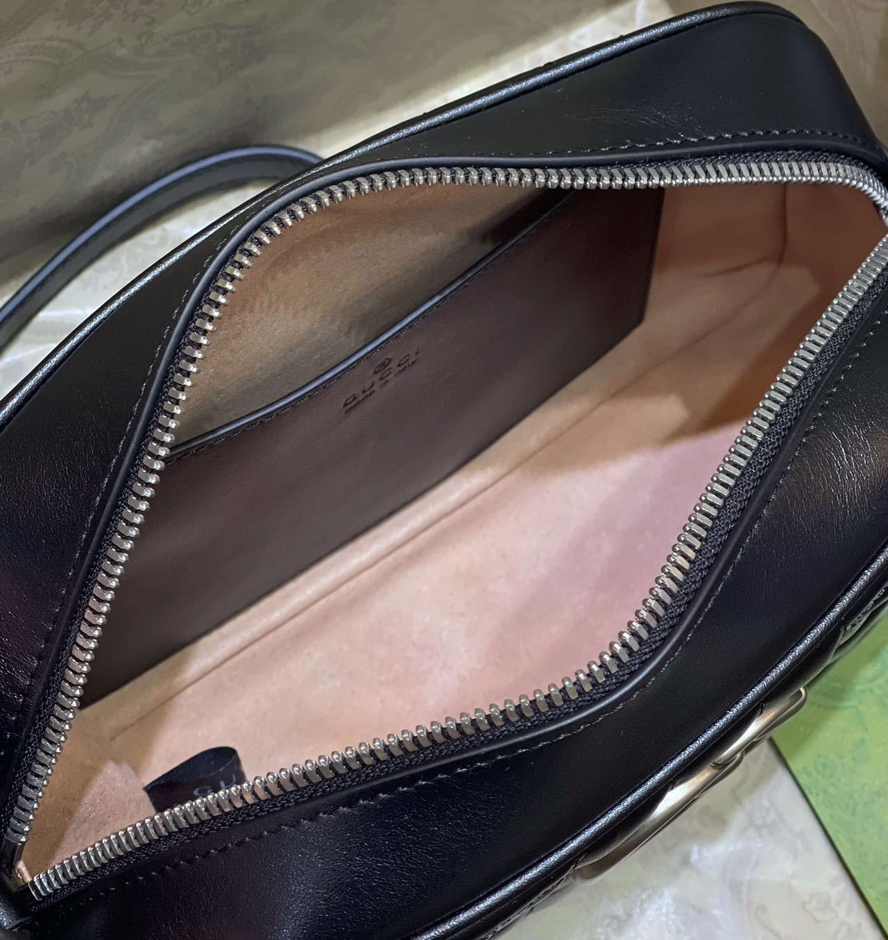 【Gucci】〔GGマーモント〕スモール ショルダーバッグ