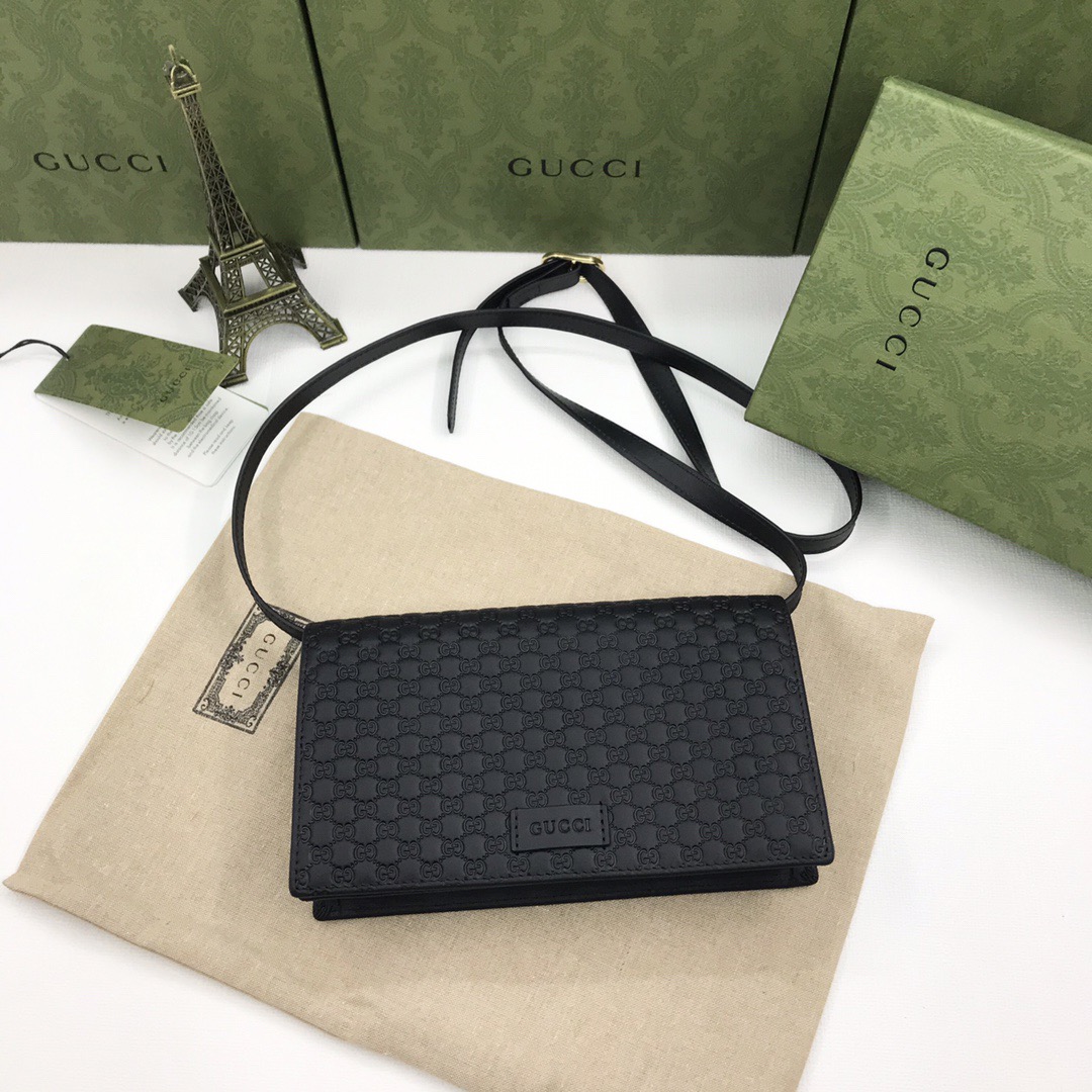 ★GUCCI マイクロGG シマ ショルダーバッグ クラッチ