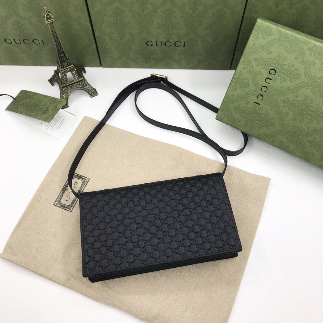★GUCCI マイクロGG シマ ショルダーバッグ クラッチ