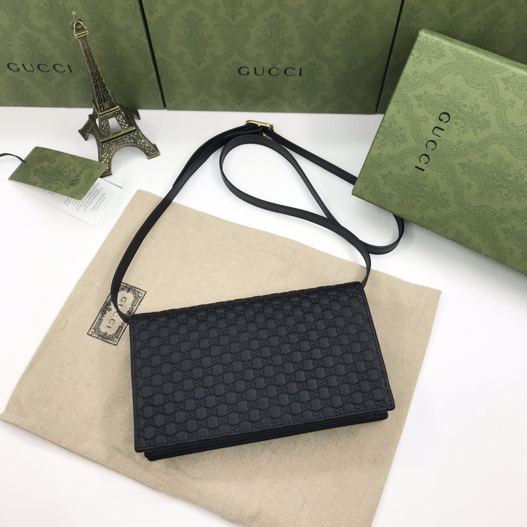 ★GUCCI マイクロGG シマ ショルダーバッグ クラッチ
