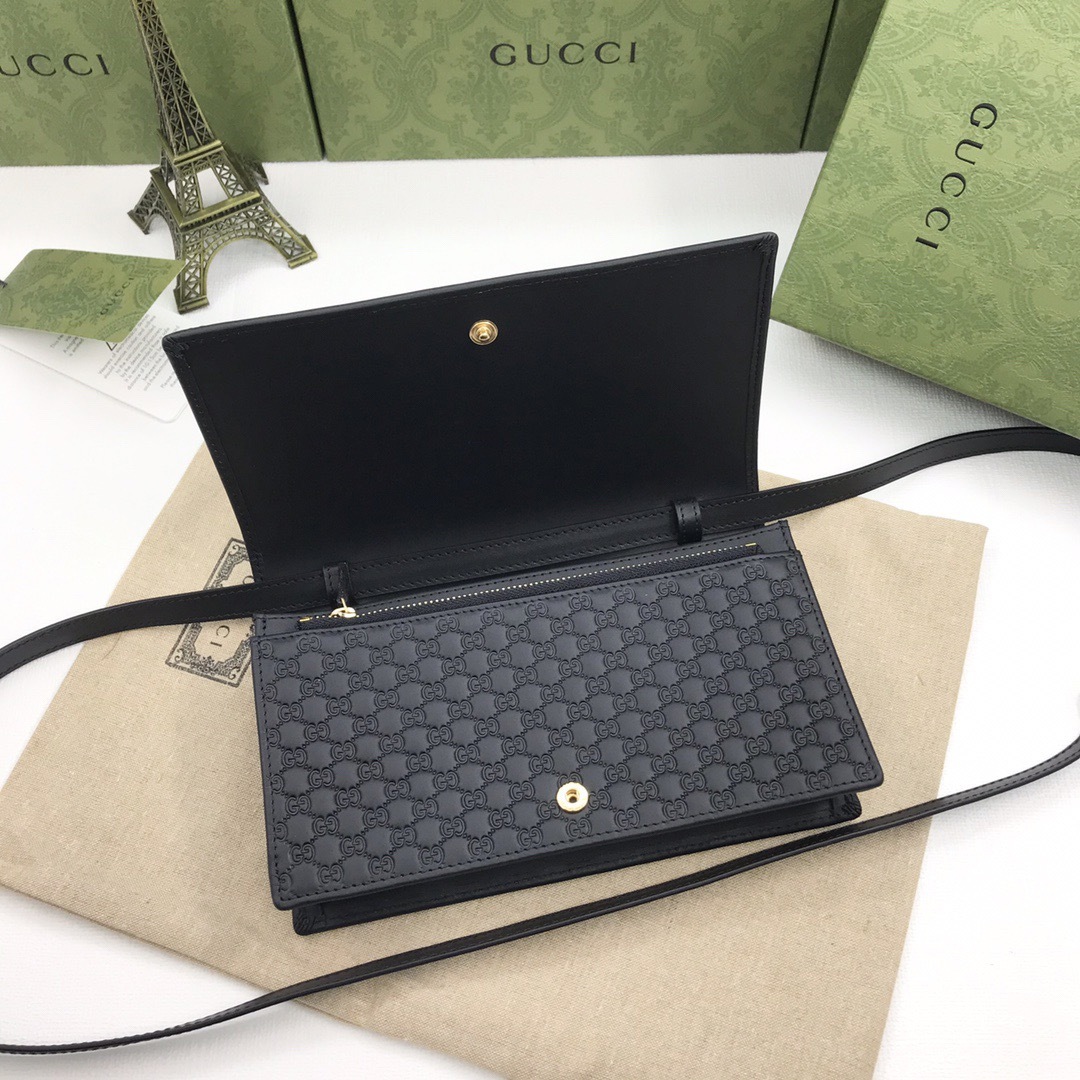 ★GUCCI マイクロGG シマ ショルダーバッグ クラッチ