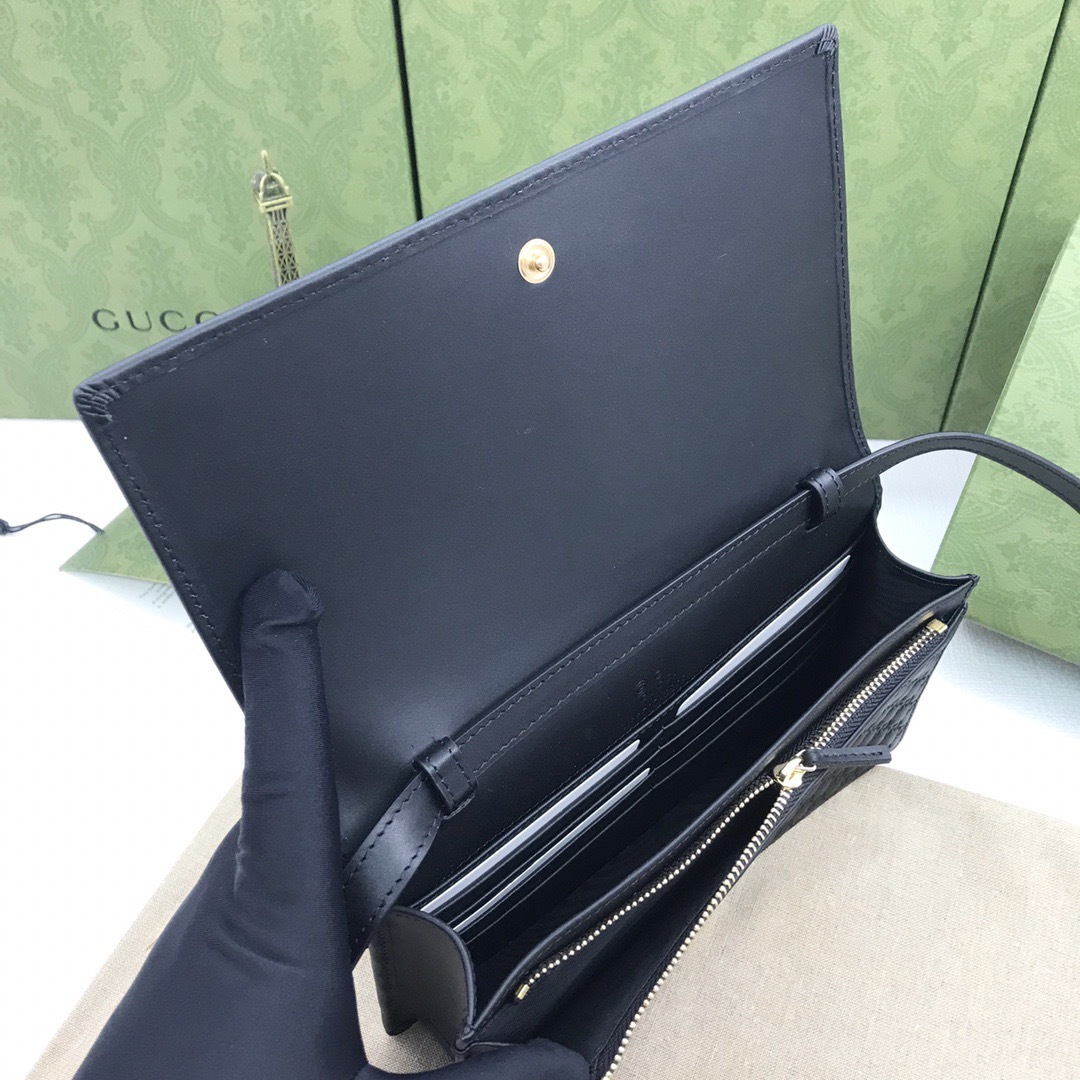 ★GUCCI マイクロGG シマ ショルダーバッグ クラッチ