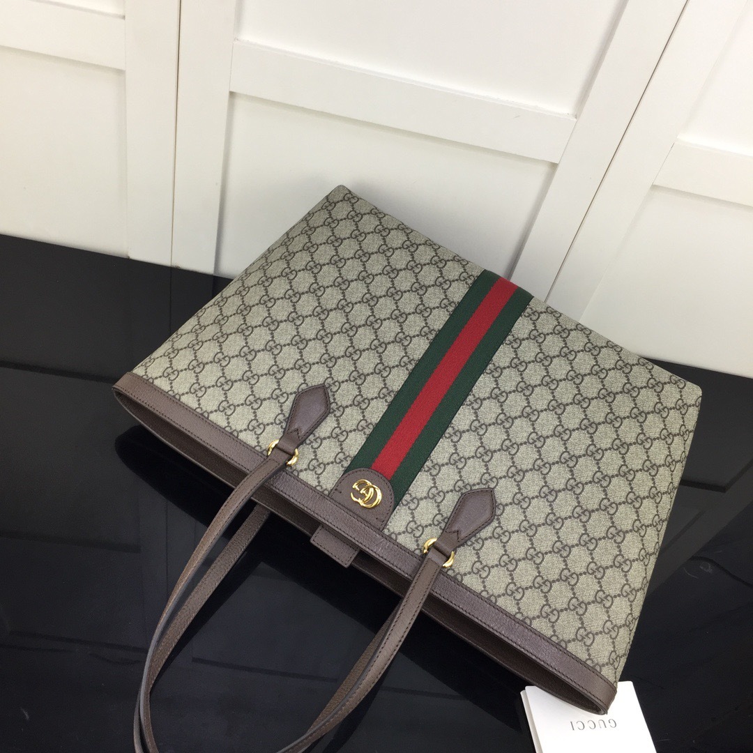 【GUCCI】オフィディア GG ミディアム トートバッグ