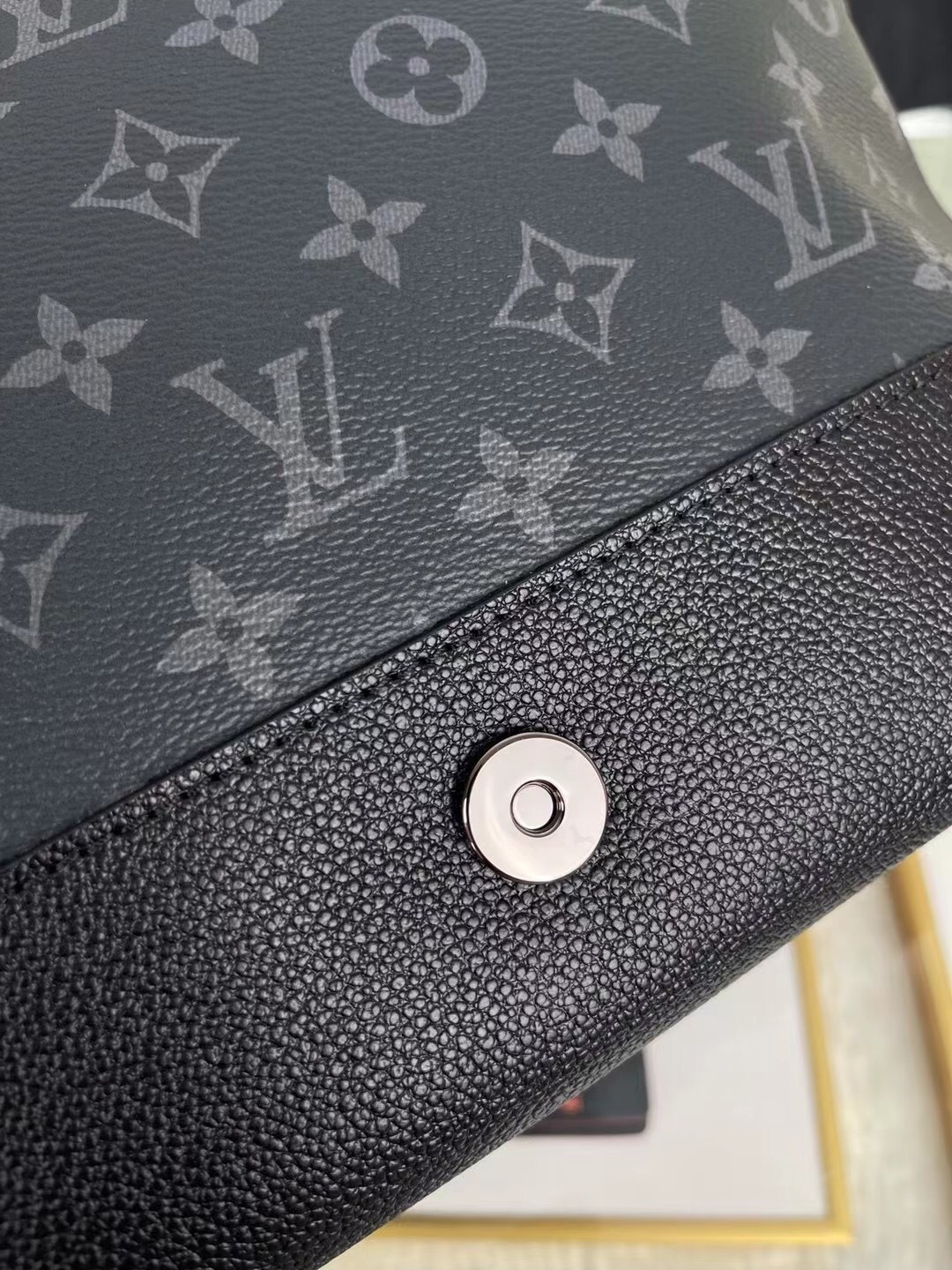 LV ショルダー メッセンジャー バッグ モノグラム 黒