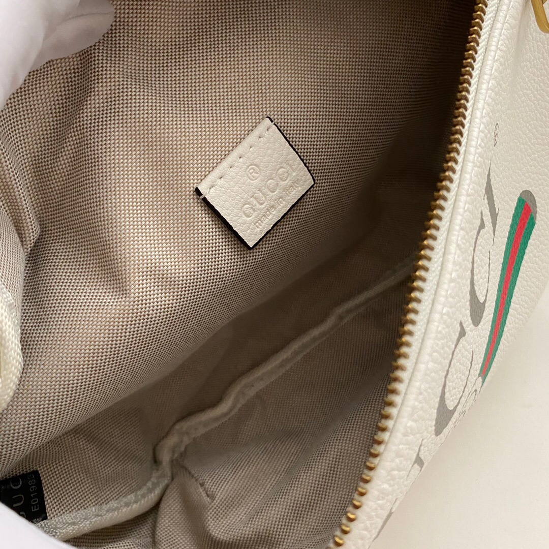 【GUCCI】グッチ レトロ ロゴ レザー ベルトバッグ