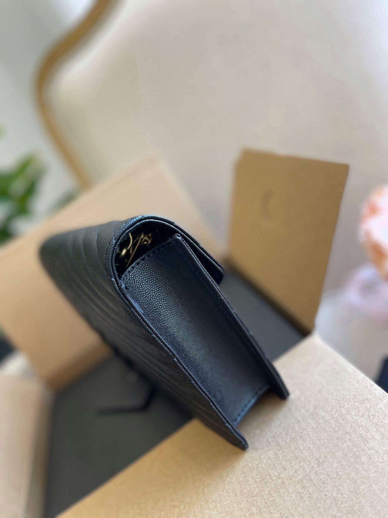 Saint Laurent モノグラム チェーン ウォレット