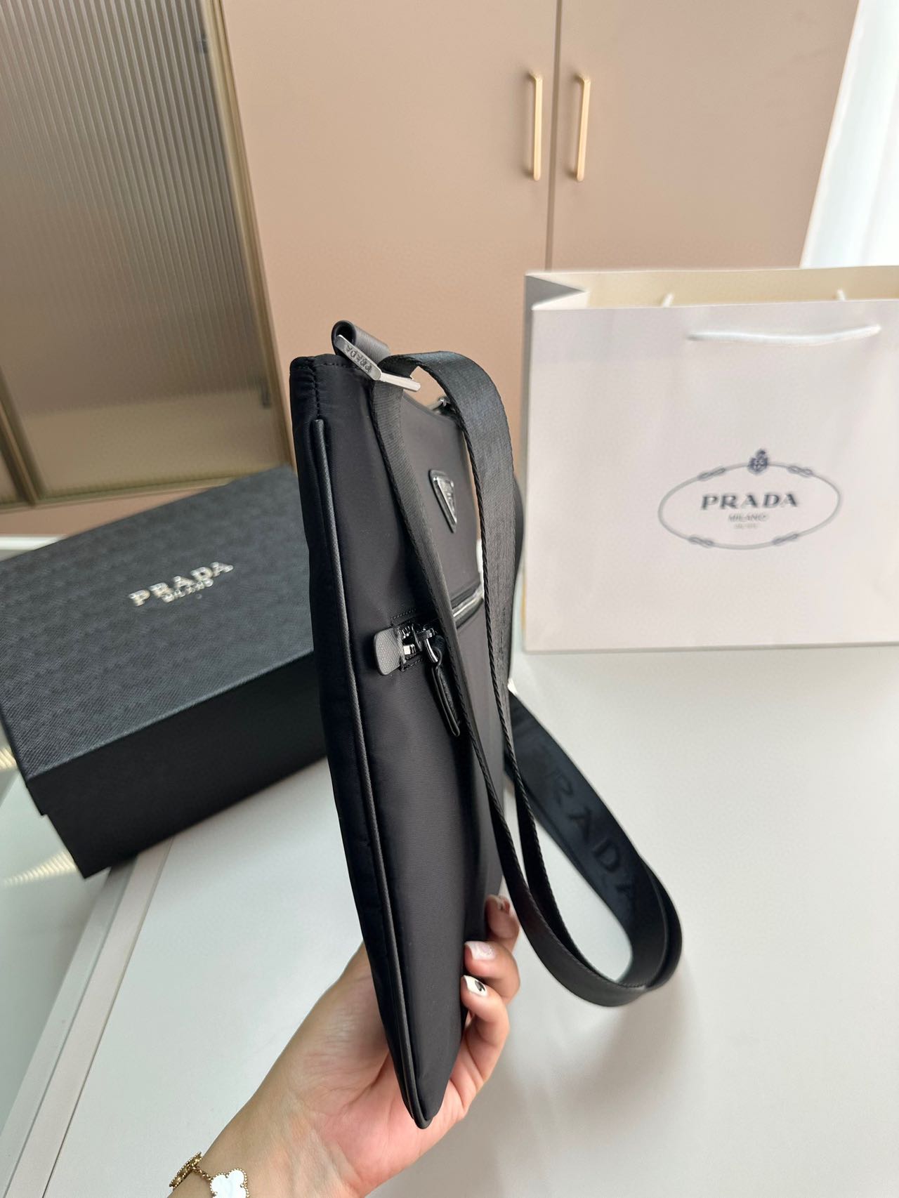 ☆PRADA プラダ ナイロン ショルダーバッグ