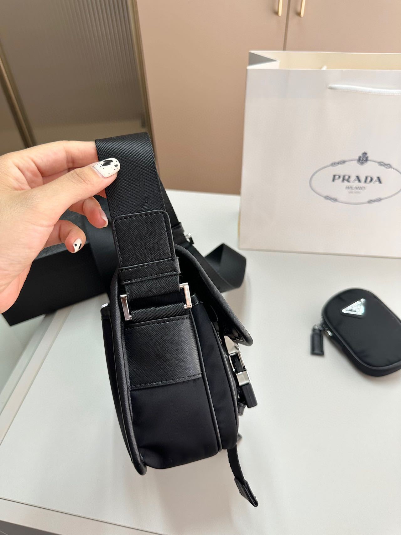 ☆PRADA プラダ ナイロン ショルダーバッグ