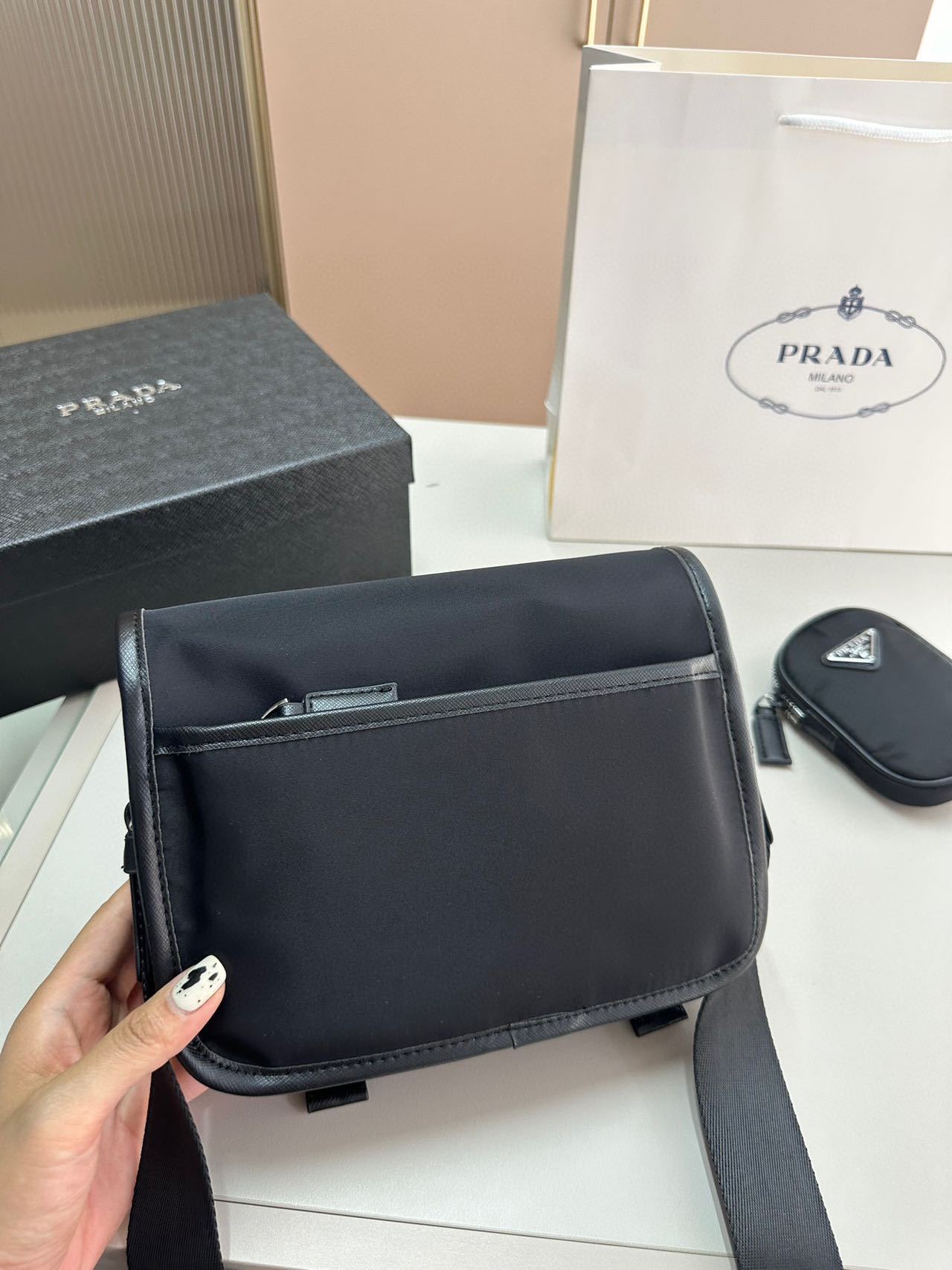 ☆PRADA プラダ ナイロン ショルダーバッグ