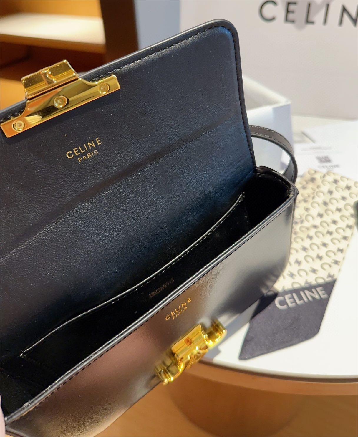 CELINE トリオンフ ショルダーバッグ