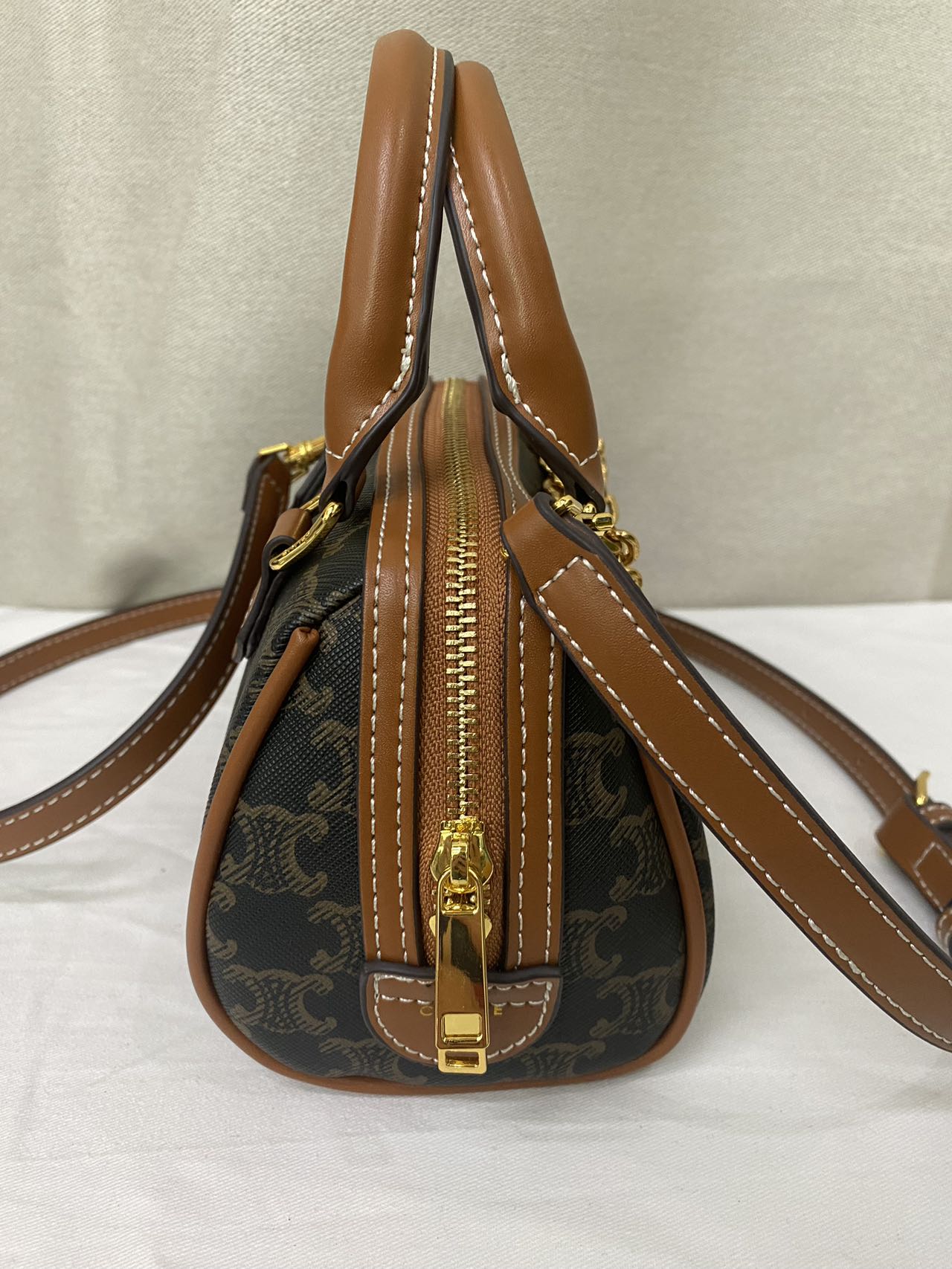 CELINE☆トリオンフキャンバス スモールボストン